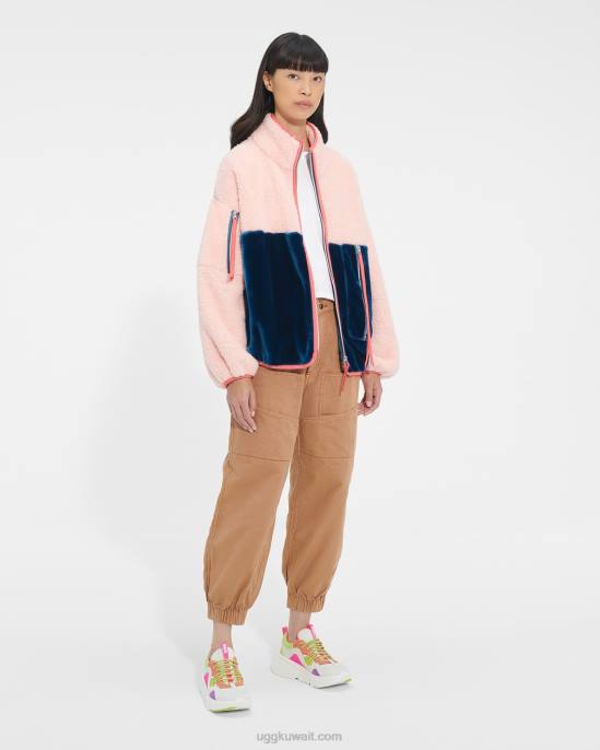 سترة مارلين شيربا العقيق الوردي / الشرف الأزرق نحيف UGG 08HB172