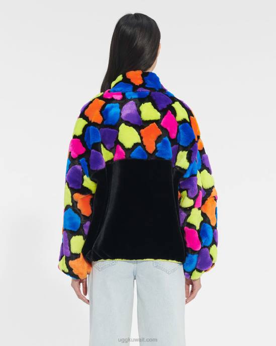 سترة مارلين شيربا متعددة مواقع الحفلات السوداء نحيف UGG 08HB181