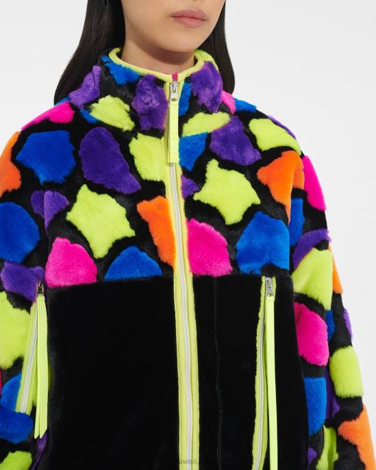 سترة مارلين شيربا متعددة مواقع الحفلات السوداء نحيف UGG 08HB181