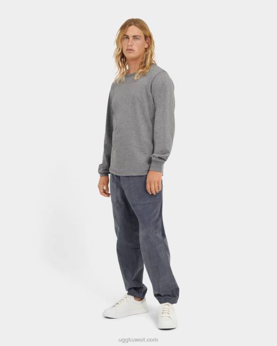 أوستن كم طويل هيذر رمادي رجال UGG 08HB1872