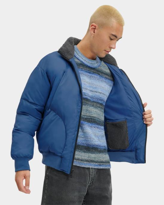 سترة داميون شيربا منفوخة القوات البحرية رجال UGG 08HB1890