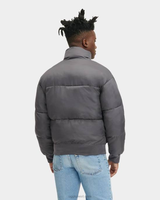 سترة داميون شيربا منفوخة الرماد الداكن رجال UGG 08HB1892