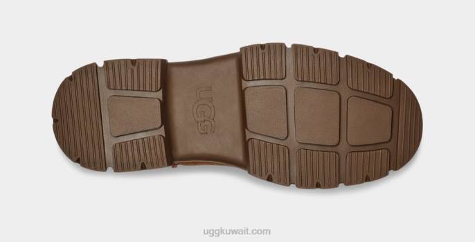 سكاي فيو تشيلسي من جلد الغزال سويدي الكستناء رجال UGG 08HB194