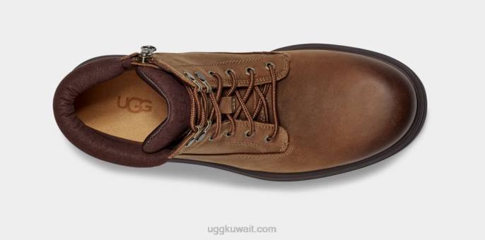 بيلتمور منتصف التمهيد اصبع القدم عادي جلد البلوط رجال UGG 08HB200