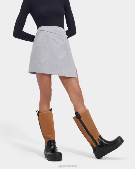 سحابة طويلة من جلد الغزال طويل القامة كستناء نحيف UGG 08HB2045