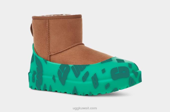 الحذاء مبعثر الرسم الزمرد الأخضر كل الجنس UGG 08HB2049