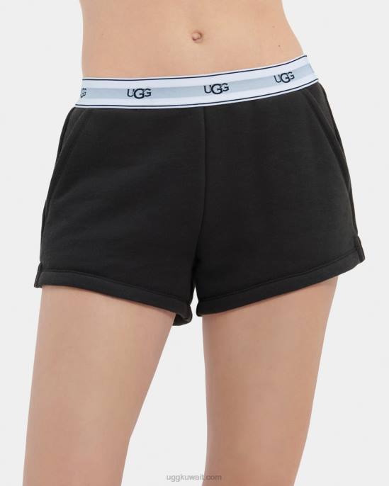 شورت ألبين أسود نحيف UGG 08HB2068