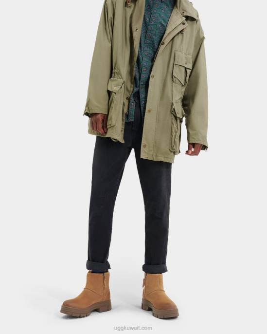 حذاء سكاي فيو كلاسيك من جلد الغزال سويدي الكستناء رجال UGG 08HB206