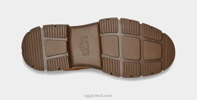 حذاء سكاي فيو كلاسيك من جلد الغزال سويدي الكستناء رجال UGG 08HB206