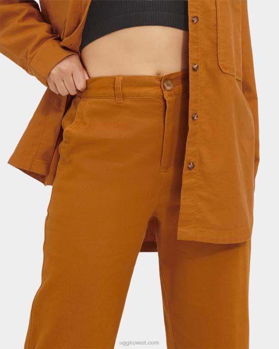 السراويل إتنا خردل بني نحيف UGG 08HB2077