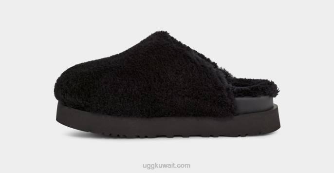 زغب شريحة السكر أسود نحيف UGG 08HB2100