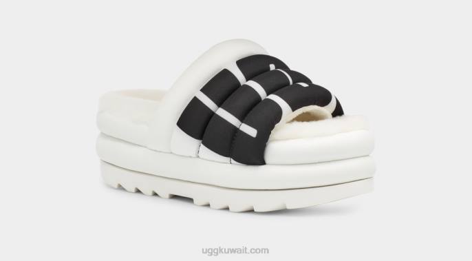 ماكسي شعار الشريحة أبيض نحيف UGG 08HB2140