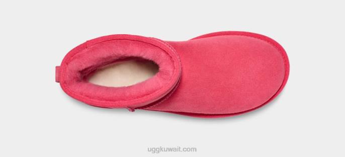 حذاء كلاسيك ميني الثاني وردي وردي نحيف UGG 08HB2149
