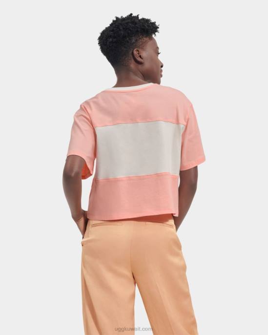 جوردن تي شيرت بشعار الماركة العقيق الوردي نحيف UGG 08HB2166