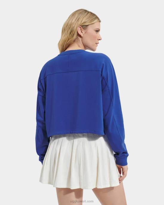 بلوزة قصيرة الأكمام طويلة الأكمام أزول نحيف UGG 08HB2172
