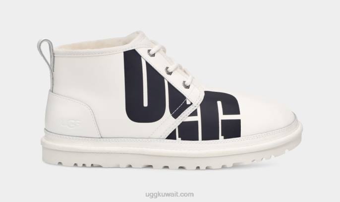نيوميل تشوب بيضاء مرصوفة بالحصى رجال UGG 08HB218