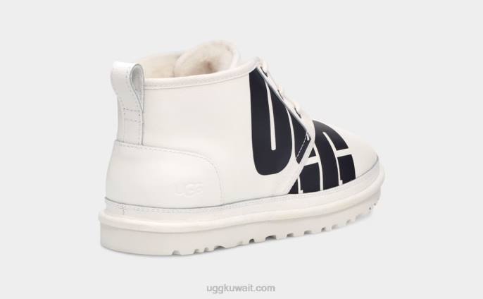 نيوميل تشوب بيضاء مرصوفة بالحصى رجال UGG 08HB218