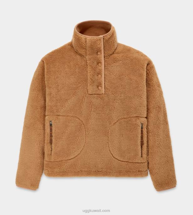 أتويل شيربا كنزة صوفية نصف مبكرة أسمر نحيف UGG 08HB2199
