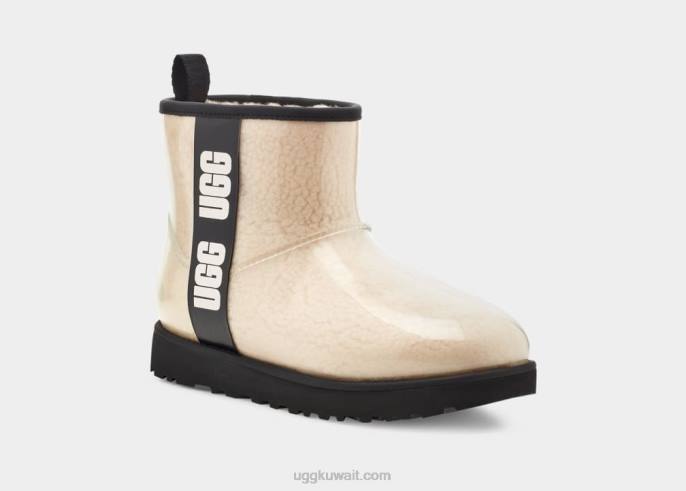 الكلاسيكية واضحة مصغرة طبيعي / أسود نحيف UGG 08HB2218