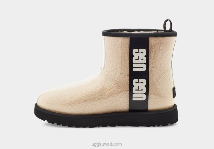 الكلاسيكية واضحة مصغرة طبيعي / أسود نحيف UGG 08HB2218