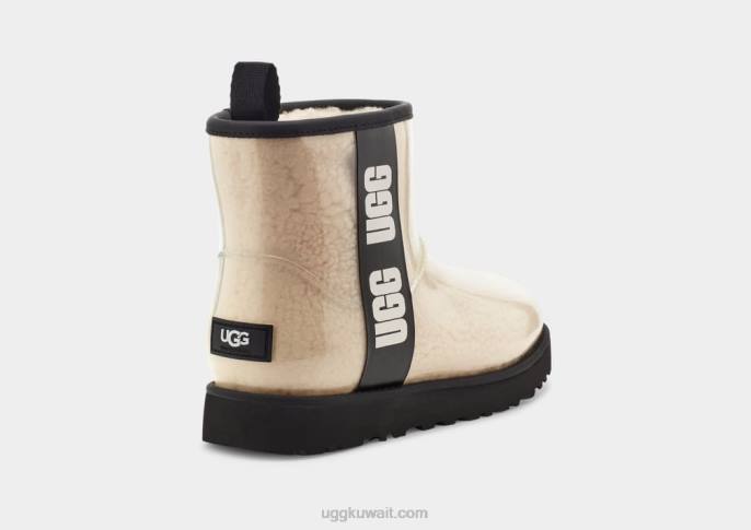 الكلاسيكية واضحة مصغرة طبيعي / أسود نحيف UGG 08HB2218