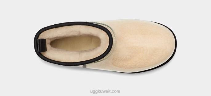 الكلاسيكية واضحة مصغرة طبيعي / أسود نحيف UGG 08HB2218