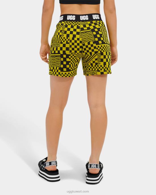 كريسي شيكات قصيرة المذاق / الشيكات السوداء نحيف UGG 08HB2219