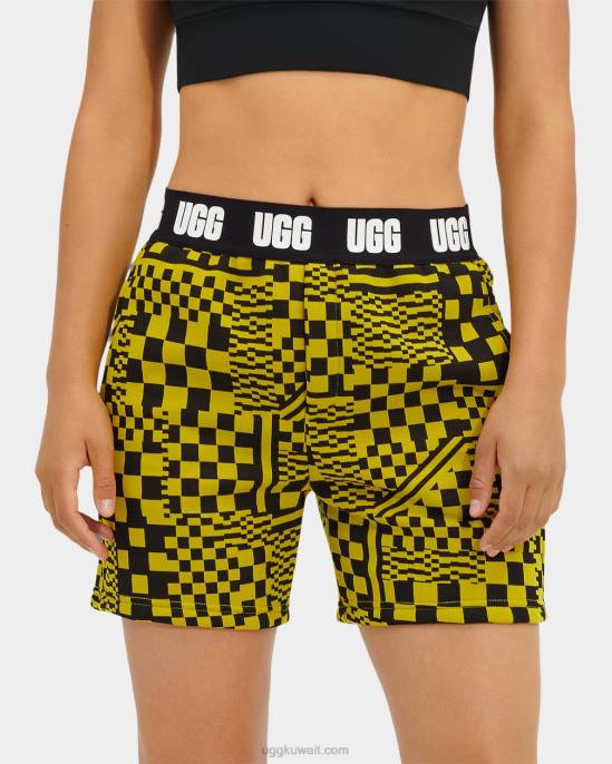 كريسي شيكات قصيرة المذاق / الشيكات السوداء نحيف UGG 08HB2219