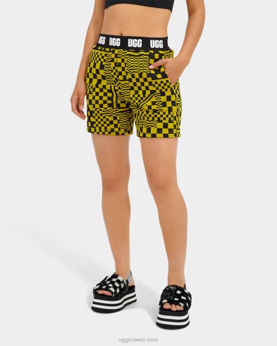 كريسي شيكات قصيرة المذاق / الشيكات السوداء نحيف UGG 08HB2219