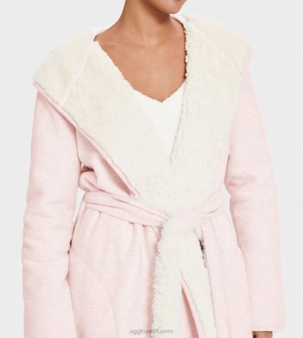 رداء ذو ​​وجهين صدف هيذر الوردي نحيف UGG 08HB2220