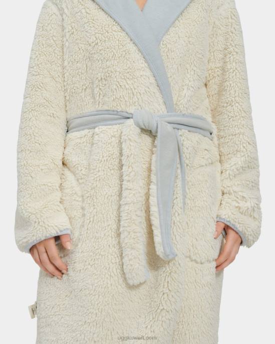 رداء ذو ​​وجهين تجمع الخلنج الأزرق نحيف UGG 08HB2221