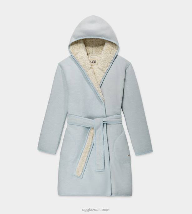 رداء ذو ​​وجهين تجمع الخلنج الأزرق نحيف UGG 08HB2221