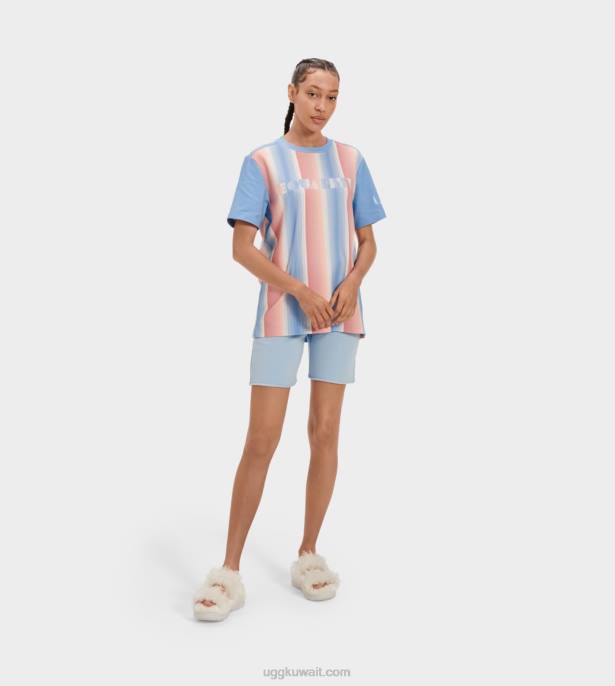 تي شيرت بشعار فخر شرائط الكبرياء كل الجنس UGG 08HB2223