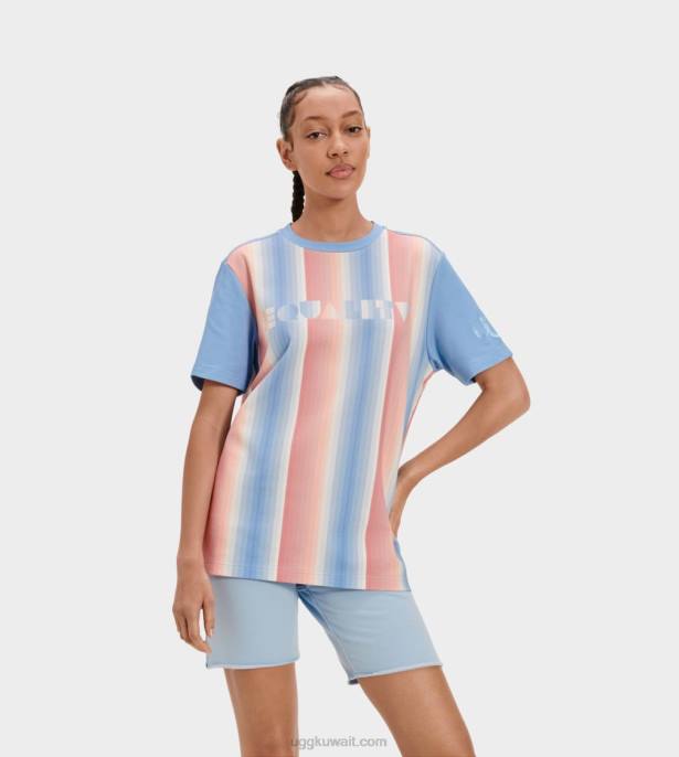 تي شيرت بشعار فخر شرائط الكبرياء كل الجنس UGG 08HB2223