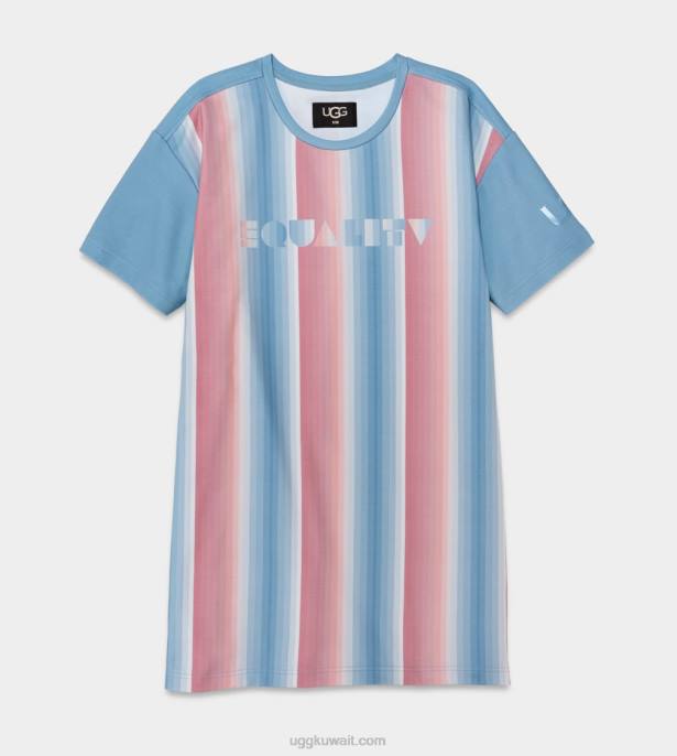 فستان تيشيرت بشعار برايد شرائط الكبرياء كل الجنس UGG 08HB2224