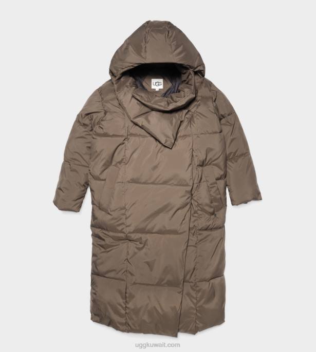 سترة كاترينا منفوخة رذاذ الأوكالبتوس نحيف UGG 08HB2243