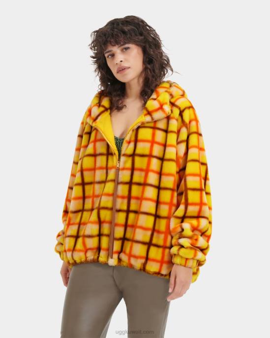 سترة أولمبيا منقوشة فاسق كناري منقوشة فاسق نحيف UGG 08HB2274