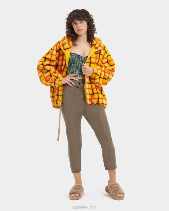 سترة أولمبيا منقوشة فاسق كناري منقوشة فاسق نحيف UGG 08HB2274