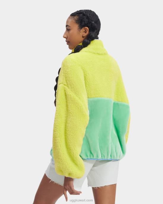 سترة مارلين شيربا الثاني أخضر / عشب نابض بالحياة نحيف UGG 08HB2283