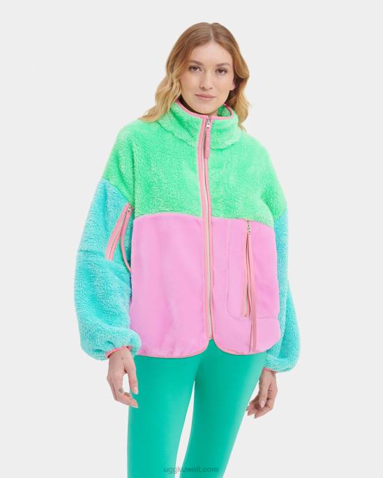 سترة مارلين شيربا الثاني الربيع الأخضر / أحلام اليقظة / لاغونا نحيف UGG 08HB2285