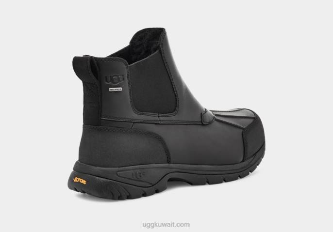 بوت تشيلسي أسود رجال UGG 08HB229