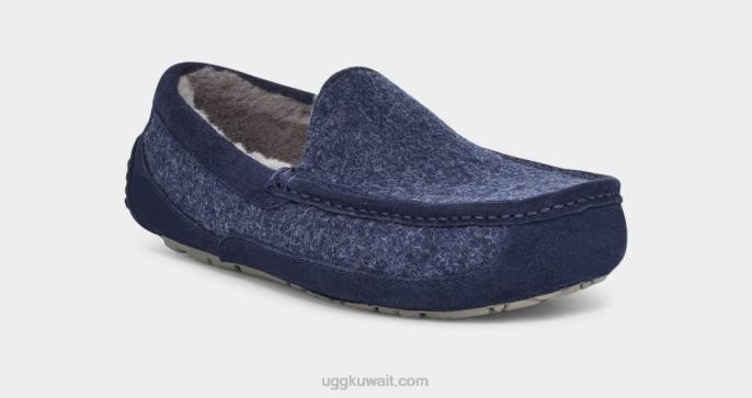 صوف أسكوت ياقوت غامق رجال UGG 08HB235