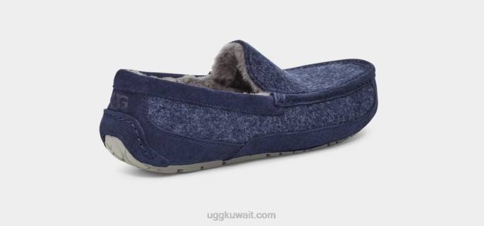 صوف أسكوت ياقوت غامق رجال UGG 08HB235