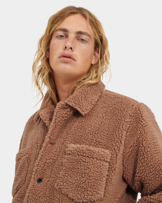 سترة سائق الشاحنة جانسون شيربا الطائرة رجال UGG 08HB273