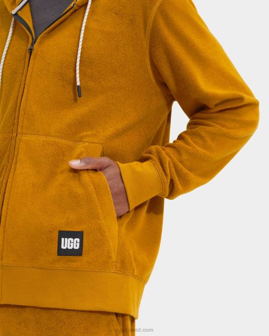 فورستر هوديي بسحاب كامل خشب الساج رجال UGG 08HB283