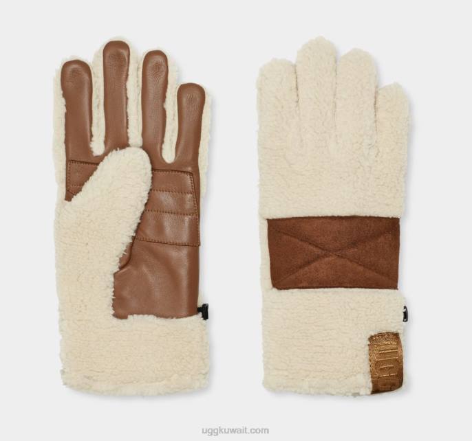 قفاز شيربا مع رقعة النخيل كريم رجال UGG 08HB299