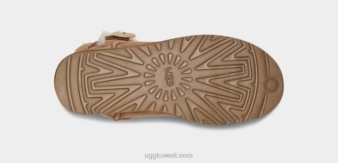 ميني بيلي زر الثاني التمهيد كستناء نحيف UGG 08HB363