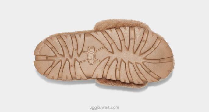 كوزيتا مجعد كستناء نحيف UGG 08HB433