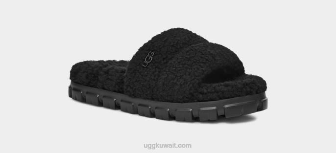 كوزيتا مجعد أسود نحيف UGG 08HB434
