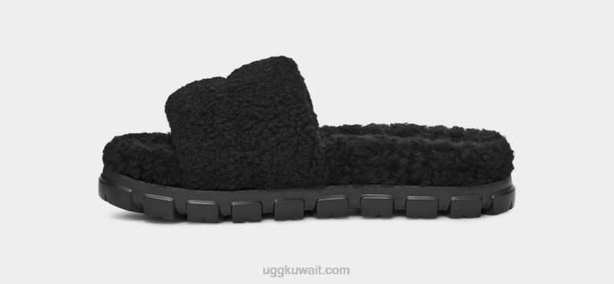 كوزيتا مجعد أسود نحيف UGG 08HB434